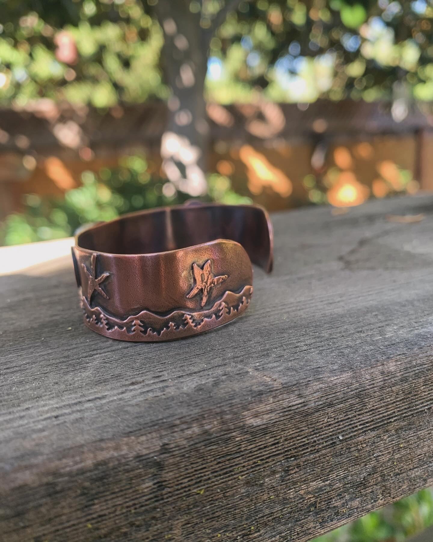 Copper cuff bracelet