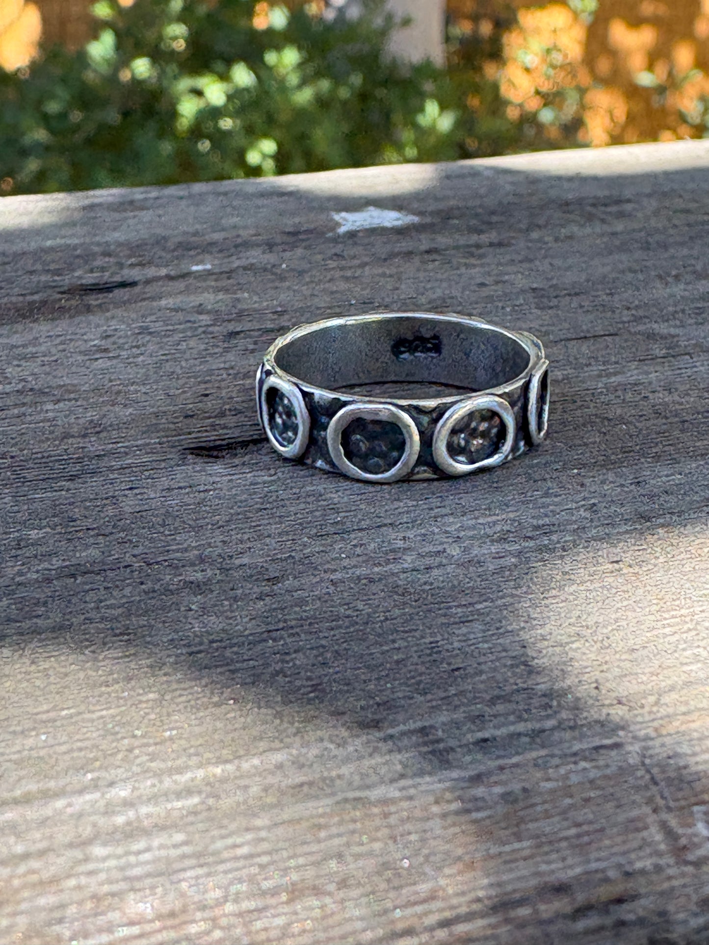 Sterling silver ring