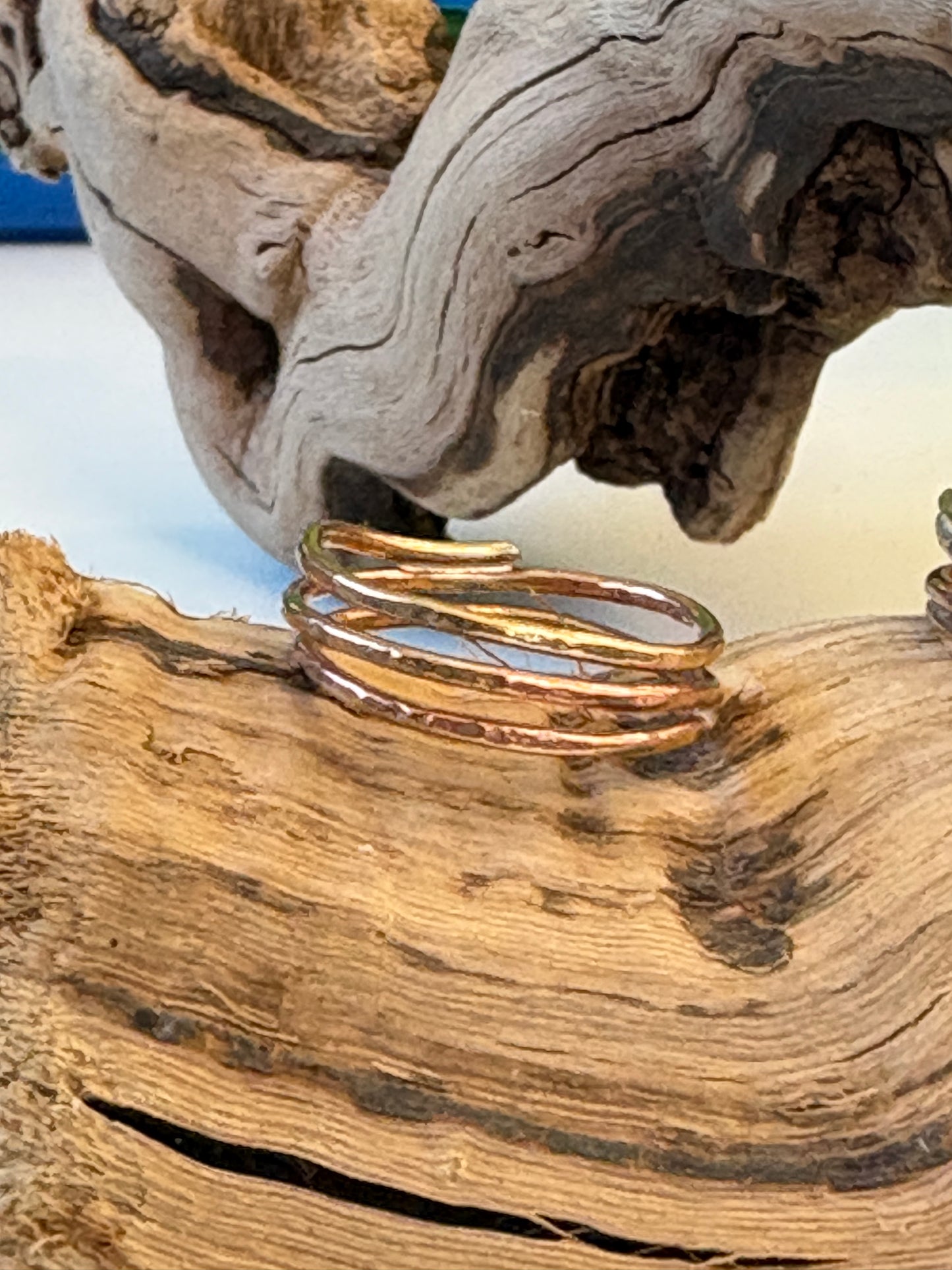 Brass loopy rings!