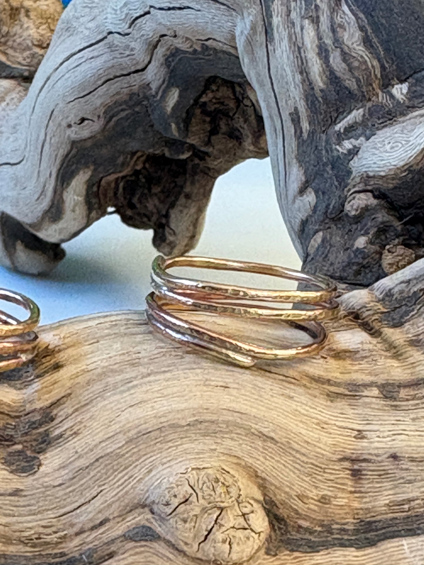 Brass loopy rings!